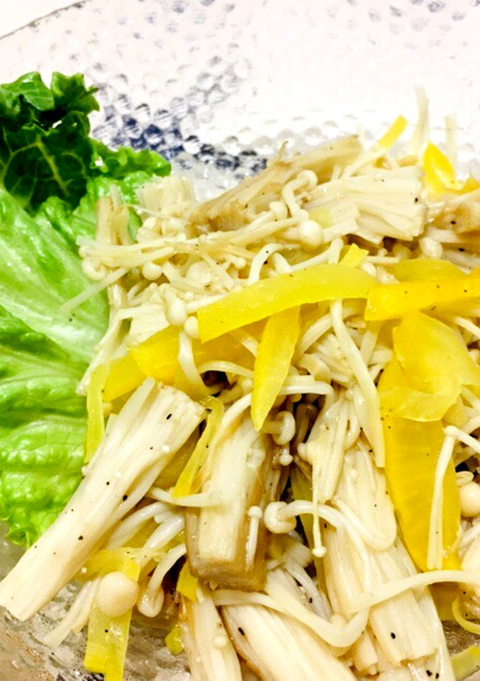 えのきとたくあんの炒め物-レシピのメイン写真