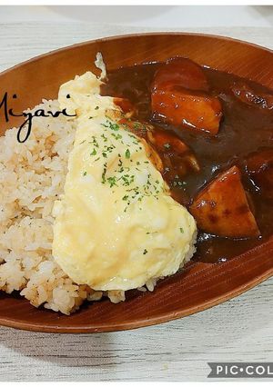 息子が愛してやまないオムシチュー♡-レシピのメイン写真