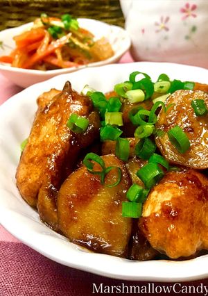 柔らか鶏の胸肉とジャガイモの甜麺醤炒め♡-レシピのメイン写真