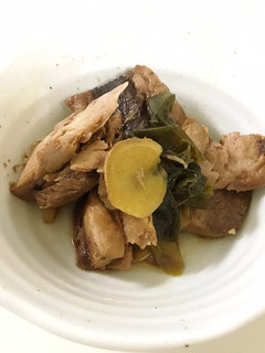 葉玉ねぎと鮪のアラ煮-レシピのメイン写真