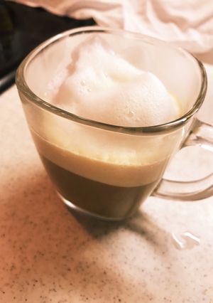 スミムミルクでふわ泡カフェラテ風-レシピのメイン写真