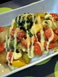冷蔵庫の残り物で♪彩り野菜イタリアン丼-レシピのメイン写真