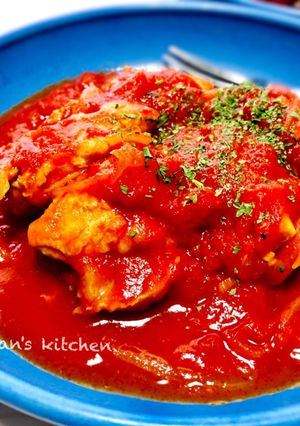 子供も食べ易い♪ウチのチキントマト煮-レシピのメイン写真