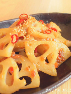 大人気レシピ!レンコンの醤油麹炒め-レシピのメイン写真