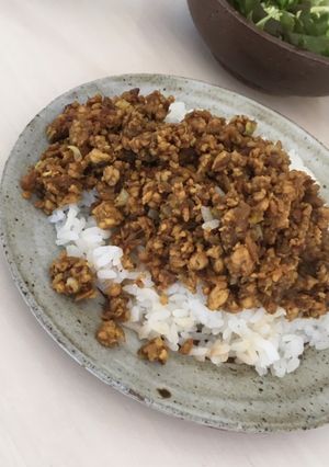 辛くないスパイス盛りドライキーマカレー-レシピのメイン写真