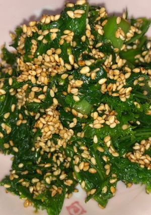 わさび菜の胡麻和え-レシピのメイン写真