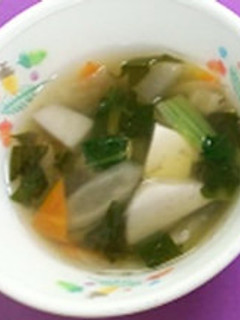 のっぺい汁@つくば市幼児食-レシピのメイン写真