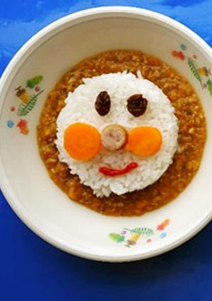 アンパンマンドライカレー＠つくば市幼児食-レシピのメイン写真