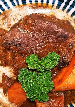 簡単鹿肉シチュー-レシピのメイン写真
