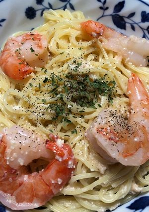 海老と明太子のサラダスパゲティ-レシピのメイン写真