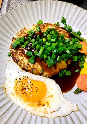 白菜大量消費！豆腐ハンバーグ-レシピのメイン写真