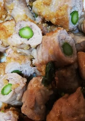 豚肉のアスパラ巻き(*^^*)-レシピのメイン写真