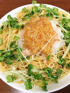 簡単✩大根おろしとツナのパスタ-レシピのメイン写真