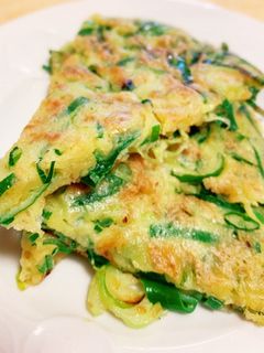もっちりねぎ焼き-レシピのメイン写真