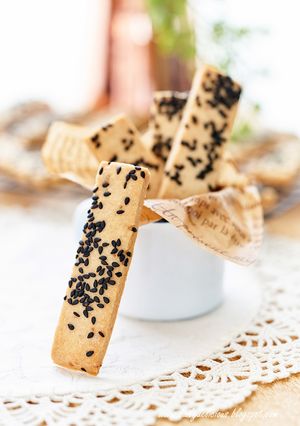 ごまクッキー-レシピのメイン写真