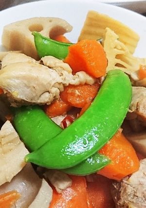 鳥もも肉ほったらかし煮物-レシピのメイン写真