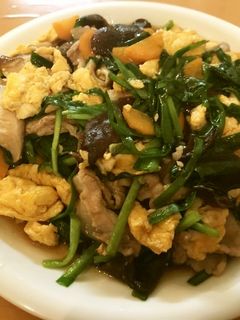 玉子とキクラゲの中華炒め-レシピのメイン写真