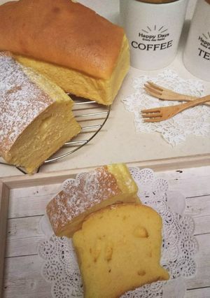 簡単生クリームでバニラシフォン風パウンド-レシピのメイン写真