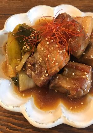こっさり♡豚のお酢角煮-レシピのメイン写真