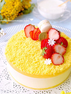 レモンチーズムースケーキ-レシピのメイン写真