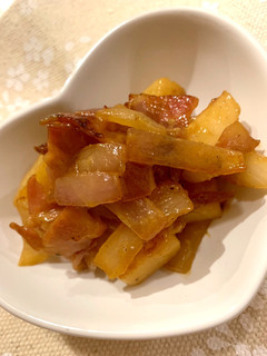 ベーコンポテト♡カレーマヨ味♡-レシピのメイン写真