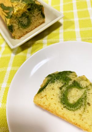 オイルで簡単☆抹茶マーブルパウンド-レシピのメイン写真