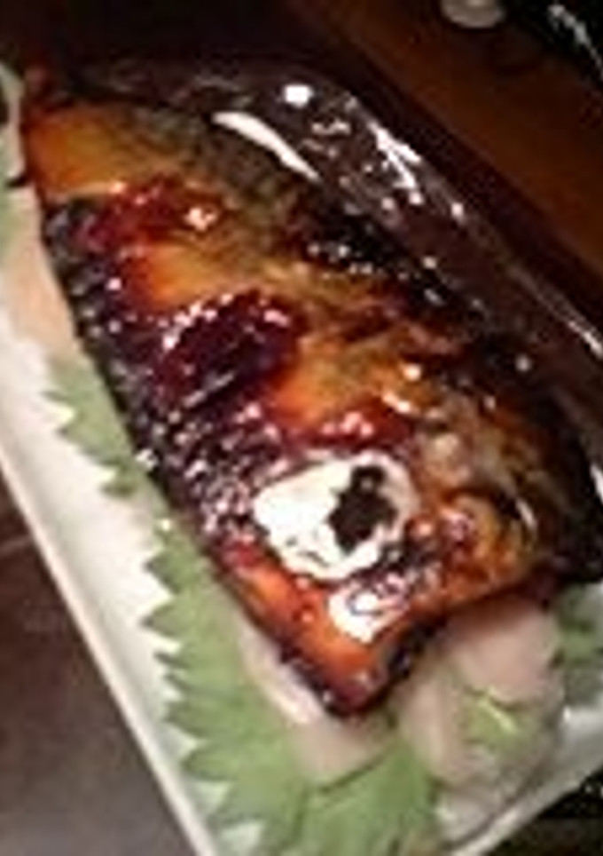 超簡単　鯖のみりん干しで焼き鯖寿司-レシピのメイン写真
