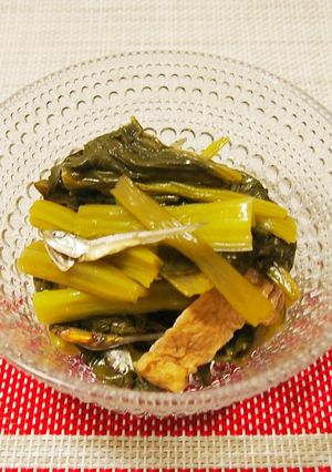 青菜と揚げの煮物〔ホットクック〕-レシピのメイン写真
