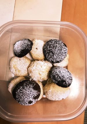 材料3.4ココア&スノークッキー！-レシピのメイン写真