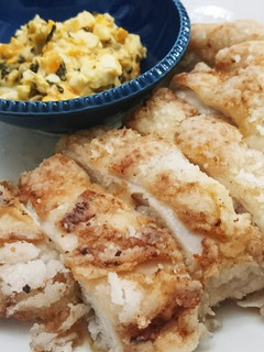 やみつき!高菜タルタルと鳥むね1枚揚げ-レシピのメイン写真