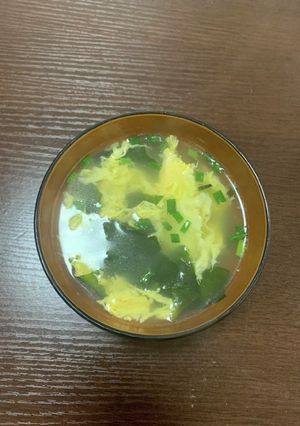 卵とわかめの中華スープ-レシピのメイン写真