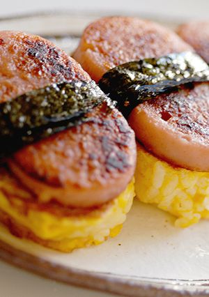 なんちゃって♪スパムむすび-レシピのメイン写真