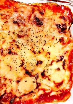 餃子の皮で簡単ラザニア 缶ミート-レシピのメイン写真