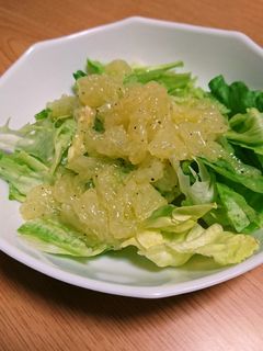 グレープフルーツのサラダ-レシピのメイン写真