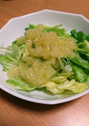 グレープフルーツのサラダ-レシピのメイン写真