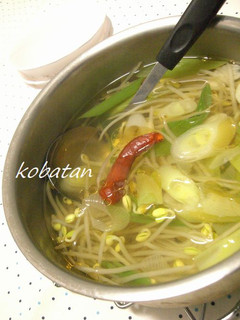 韓国風豆もやしのスープ-レシピのメイン写真