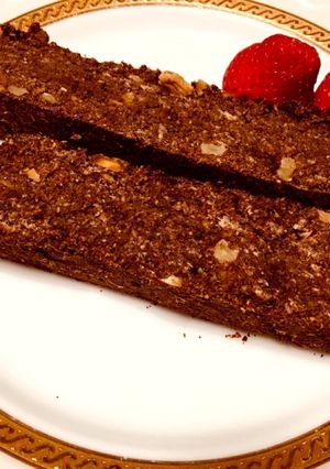 糖質オフ！生おからチョコナッツケーキ-レシピのメイン写真