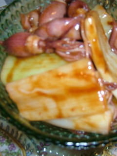 料亭風。田楽ホタルイカ☆-レシピのメイン写真