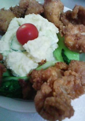 ボリューム満点！からあげ丼！-レシピのメイン写真