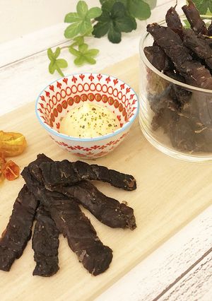 食品乾燥機で自家製ビーフジャーキー-レシピのメイン写真