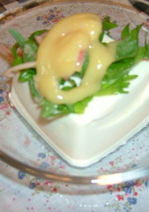 新鮮♪酢味噌で豆腐☆-レシピのメイン写真
