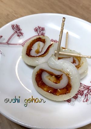 お弁当ガリバタくるくるちくわ-レシピのメイン写真