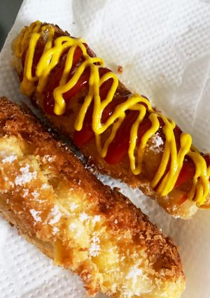 食パンでラスクとチーズドック-レシピのメイン写真