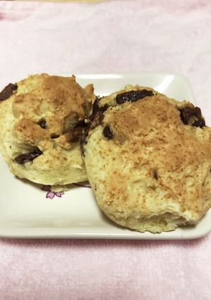 HMと牛乳で簡単ふんわりチョコパン-レシピのメイン写真