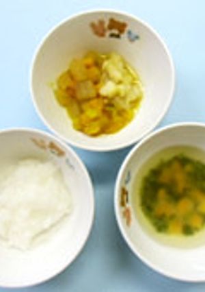 白身魚と野菜の煮物＠つくば市離乳食-レシピのメイン写真