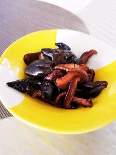 ダイエットに☆キクラゲと干しいたけの煮物-レシピのメイン写真
