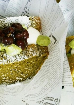 絶品！抹茶シフォンケーキ☆-レシピのメイン写真