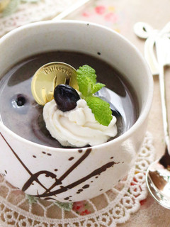 黒豆入り練り胡麻ゼリー-レシピのメイン写真