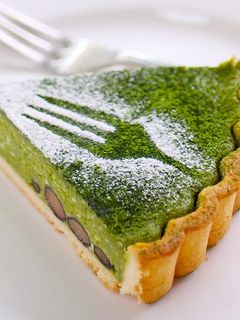 抹茶と黒豆のチーズタルト-レシピのメイン写真