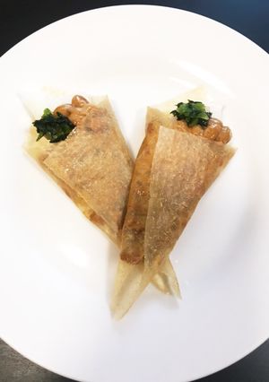 ベジートでお手軽納豆巻き-レシピのメイン写真